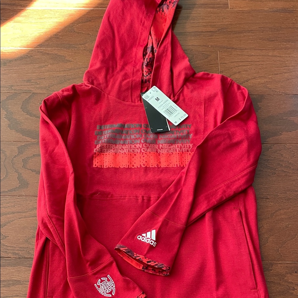 adidas Red Kids Hoodie